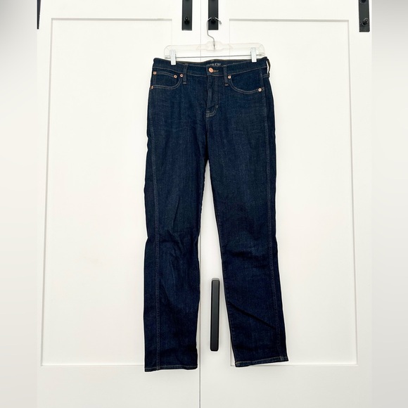 J. Crew Denim - J. Crew Vintage Slim Straight Jeans in Dark Blue Tall 29